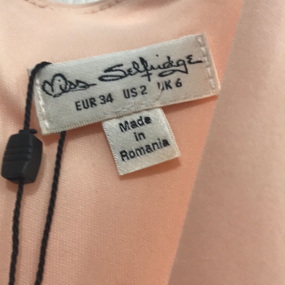 Gorgeous Peach Midi Dress - Picture 3 of 4